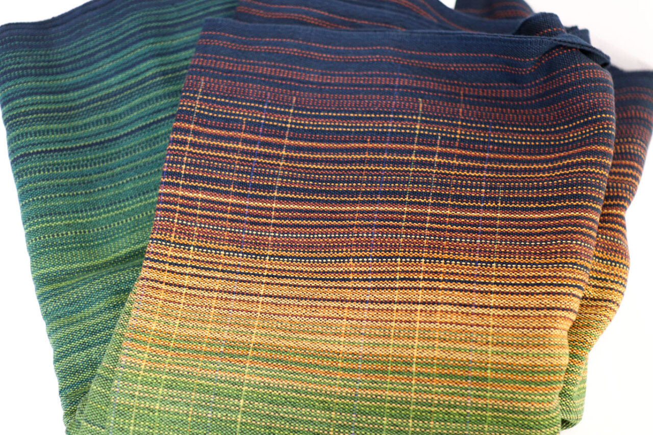 Uppymama Plumage 4.6m – Black Cotton Baby Wrap