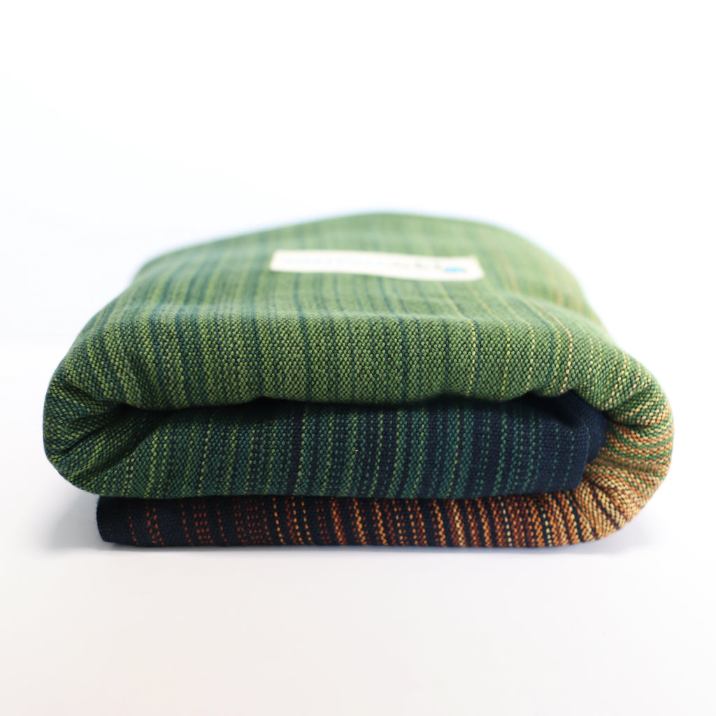 Uppymama Plumage 4.6m – Black Cotton Baby Wrap