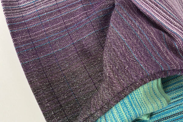 Uppymama Northern Lights 3.6m – Natural Silk Baby Wrap